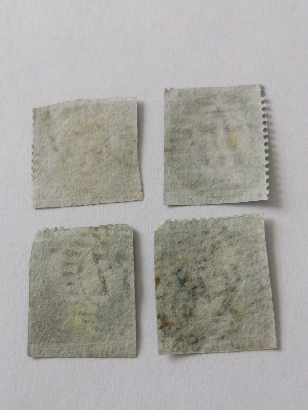 Tous les timbres: 4mal two Pence Blue 1855  – D'occasion à Happerswil par tschergi 1