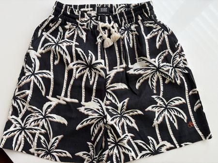 Kurze Hose Palmendruck Scotch & Soda Grösse S/M Damen