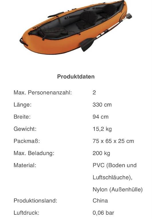 Bateaux: Kajak Hydro-Force 2-Plätzer – D'occasion à Winterthur par ver_5crg 3