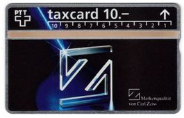 Carl Zeiss AG - seltene Firmen Taxcard