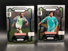 Moses / Mikel - Panini Prizm Monopoly - Nigeria