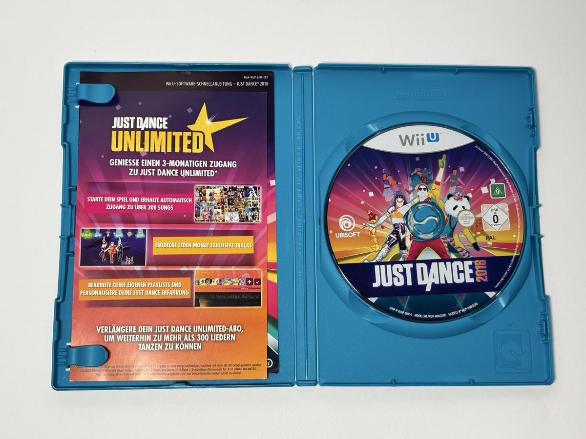 Spiele: Just Dance 2018 e 4 per Nintendo Wii U, 2 giochi – Gebraucht aus Gordola von kar_gy5g 2