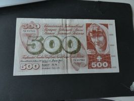 Schweiz 1972,  500 Franken
