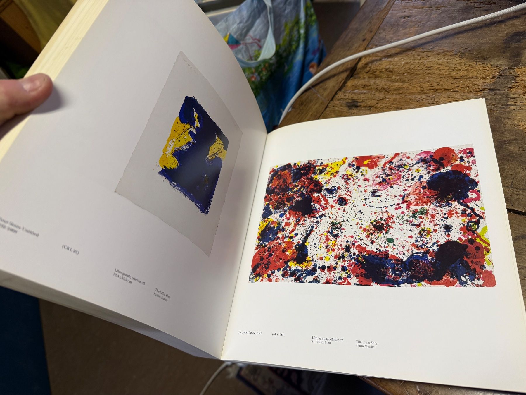 Libri: Sam FRANCIS – Usato da Bern venduto da Jwpm66 2