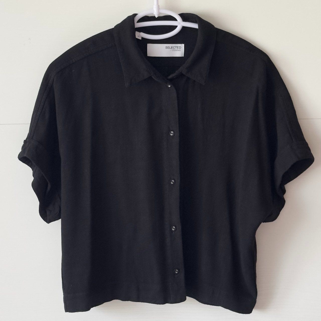 Selected Camicette: Selected Femme Bluse Gr.36 Schwarz – Usato da Dietikon venduto da Ur-ga64