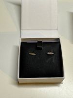 Feder Ohrstecker aus 925er Silber