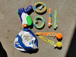 Badespass  Sommer: Wasserpistole Nerf, Tauchspielzeug, Ball