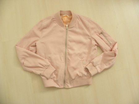 Dünne Jacke: Rosa Übergangsjacke, Grösse 176, Top Zustand!