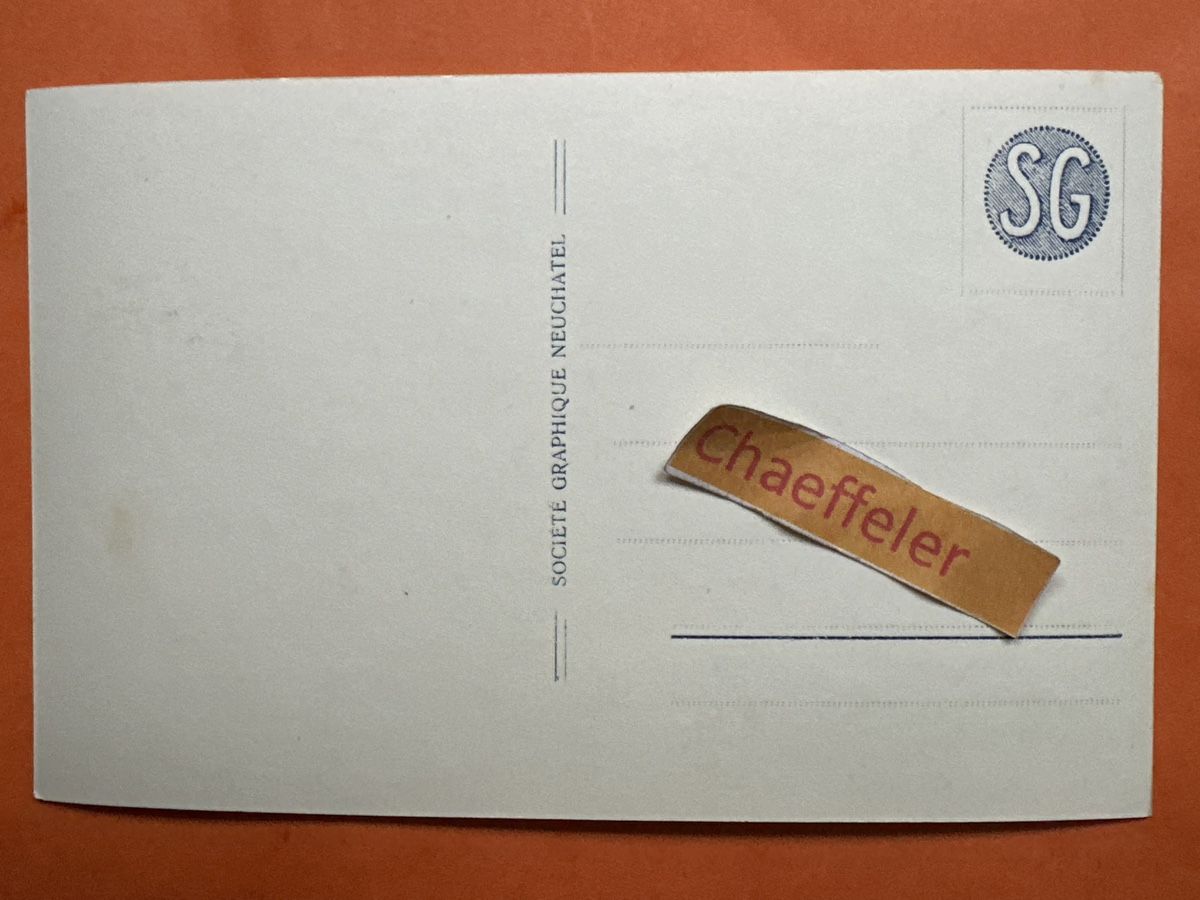 Cartoline postali: 3170 - Yverdon – Usato da Zürich venduto da Chaeffeler 1