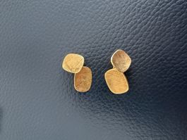 Manschettenknöpfe aus 18-Karat Gold, 750, 1960er Jahre 