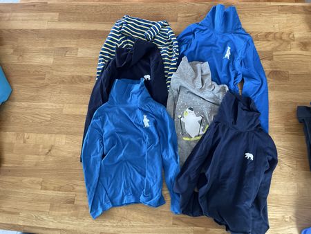 6x Rollkragenpullover Grösse 110/116, Top Zustand!
