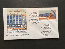 Sonderbrief  1998 Deutschland  nummeriert FDC (R481)