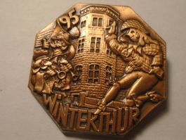 1 Winterthur 95' Anstecknadel Fasnacht