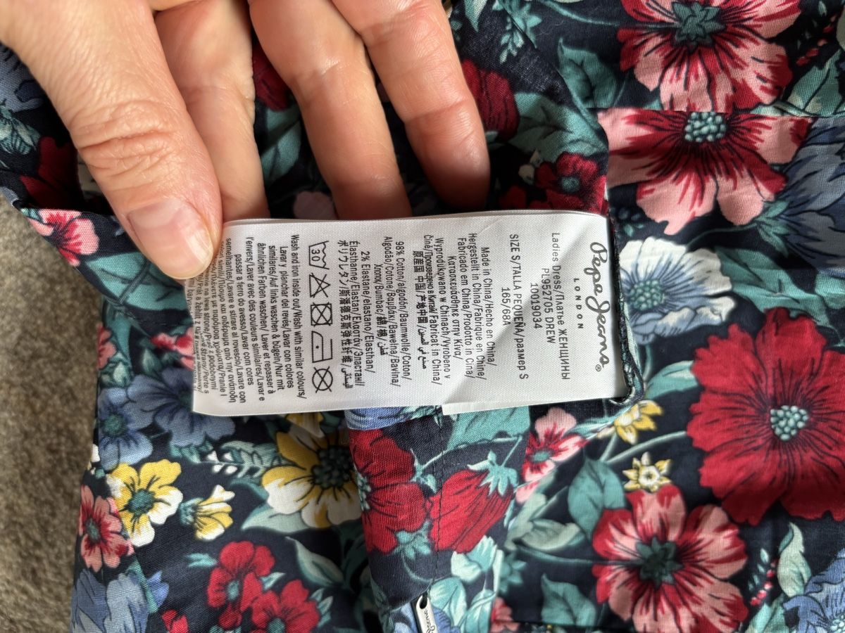 Pepe Jeans Vestiti: Pepe Jeans BlumenKleid, Gr. S Neu – Nuovo e nell'imballaggio originale da Dübendorf venduto da kry_s5lg 4