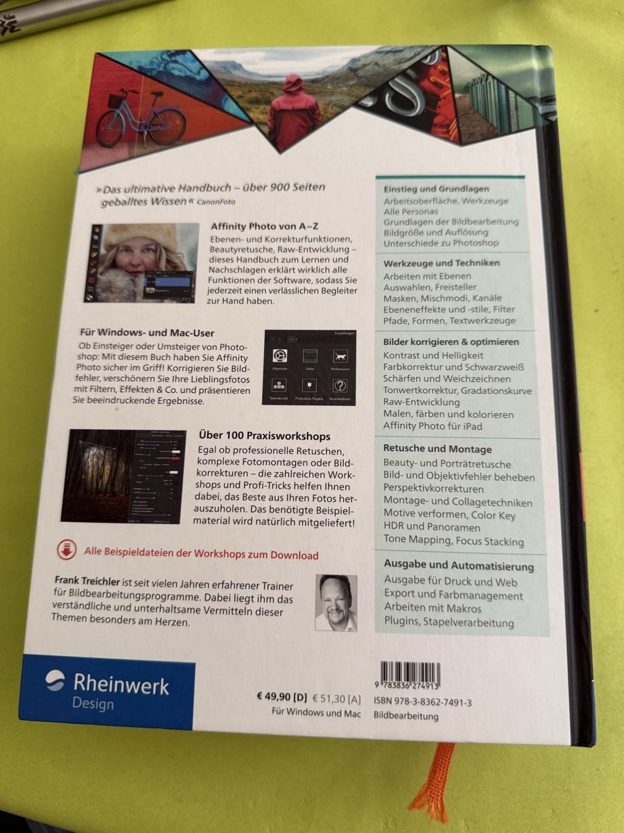Bücher: Buch Affinity Photo – Gebraucht aus Grenchen von Bastet007 4
