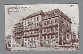 1912, LA CHAUX-DE-FONDS, L'HÔPITAL DES ENFANTS