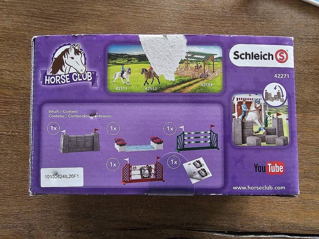 Schleich Spielzeuge: Schleich 42271 "Horse Club Springparcours" – Gebraucht aus Othmarsingen von Kamoff 3