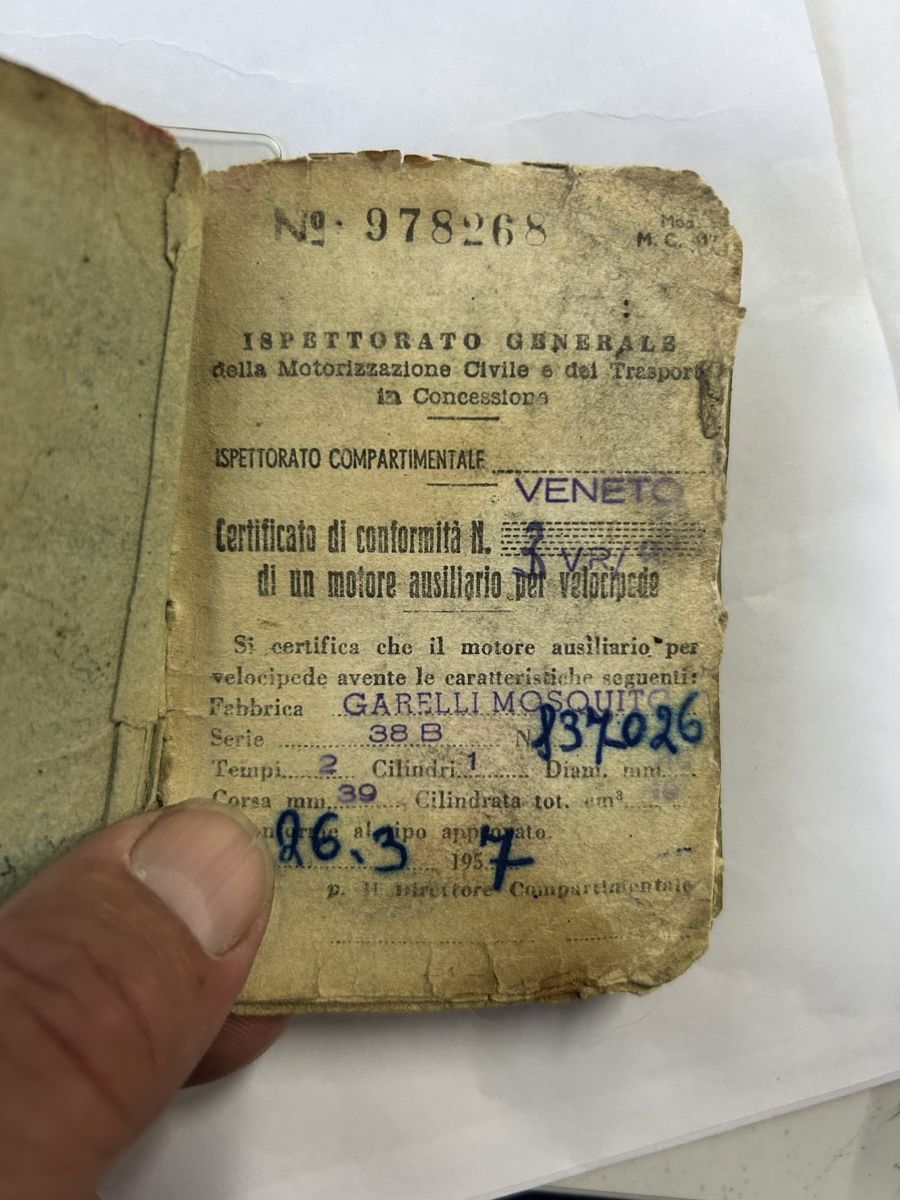 Ciclomotori: Seltenheit Oldtimer Mosquito Mofa Töffli – Usato da Oberriet SG venduto da Justizia1957 4
