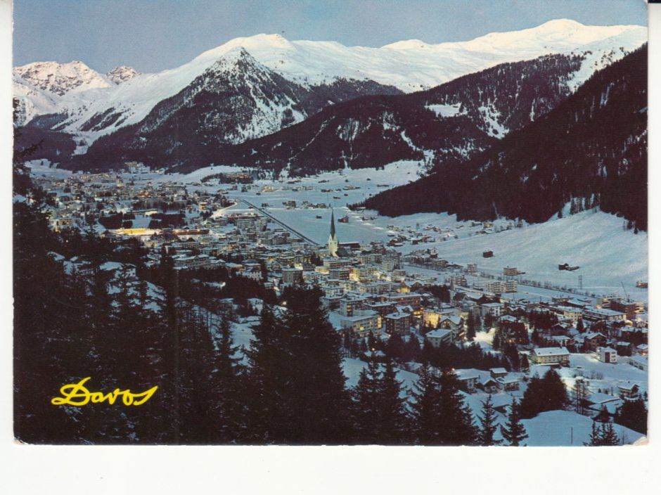 Cartoline postali: Davos 1960 – Usato da Bürglen TG venduto da StampGraf