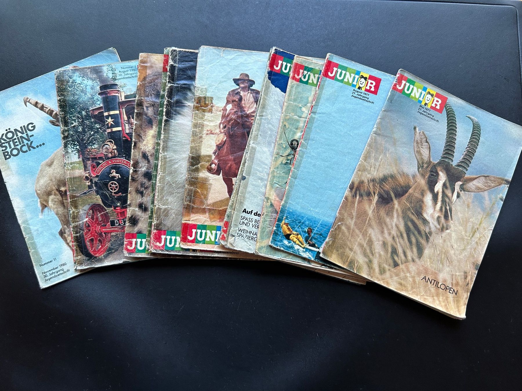 Zeitschriften & Magazine: 53 Junior-Hefte von 1977 bis 1996 – Gebraucht aus Buchs SG von fredrohrer