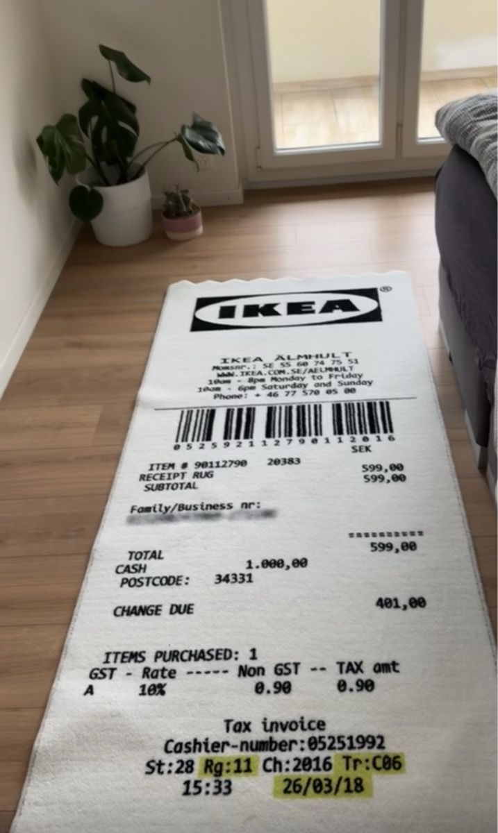 Teppiche: IKEA X OFF WHITE Teppich – Gebraucht aus Winterthur von Flomiverse 1
