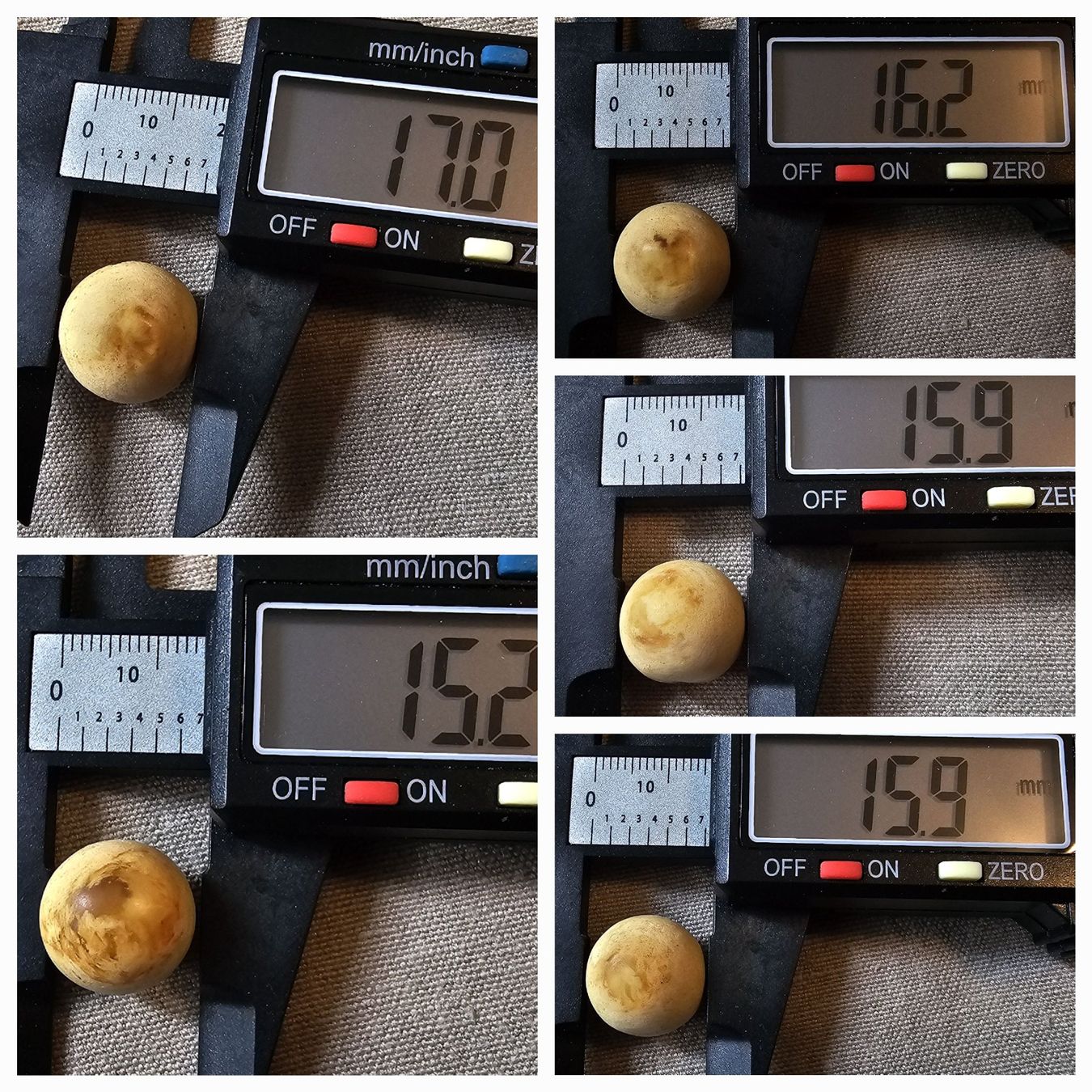 Minerali & Pietre curative: 17mm echter baltischer Bernstein Kugel groß butterscotch – Nuovo (secondo la descrizione) da Riedt b. Erlen venduto da Gottestraene 6