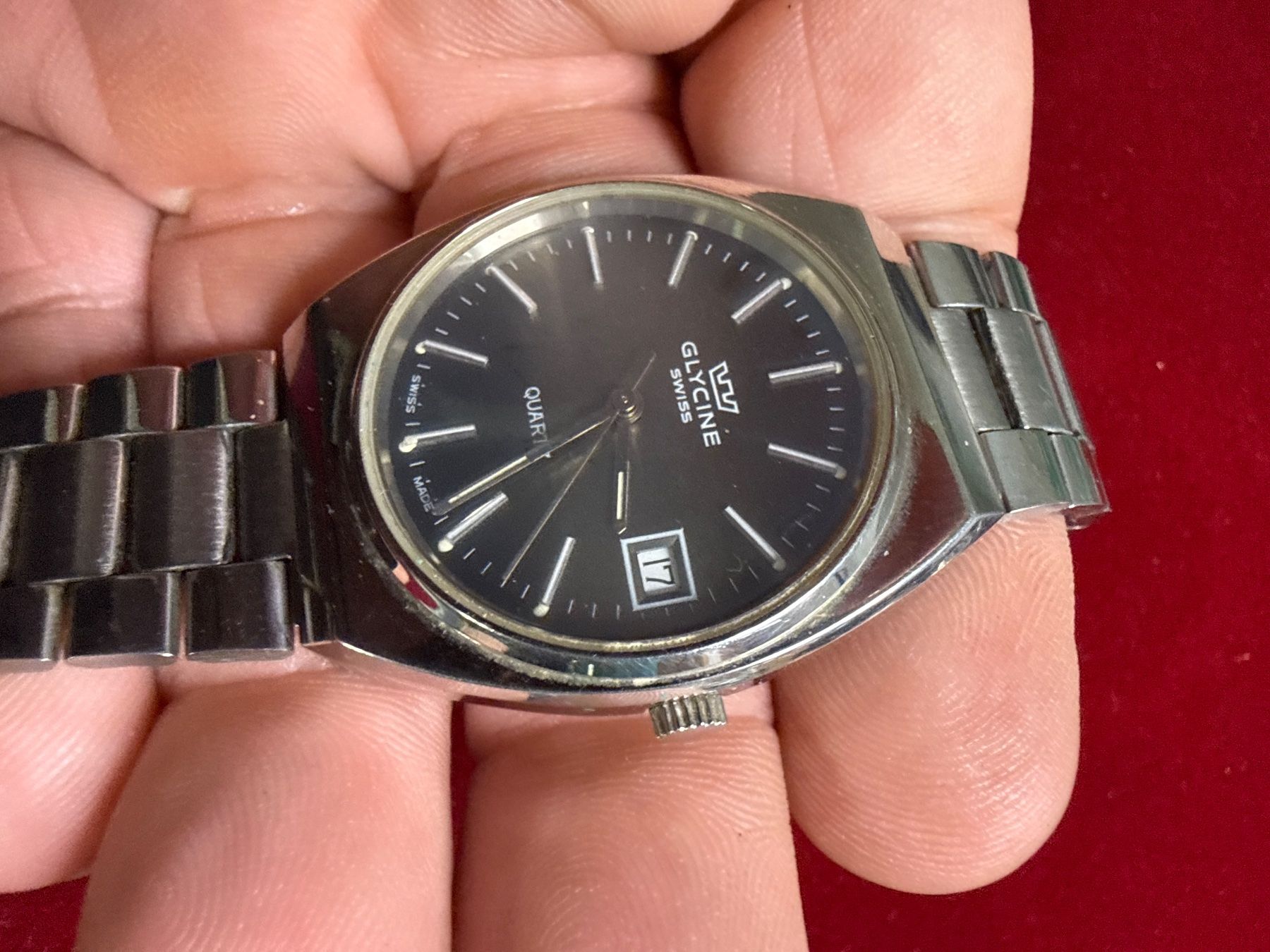 Glycine Orologi: Glycine Vintage 34 mm – Usato da Pfeffingen venduto da Allhandelklgwatches 1