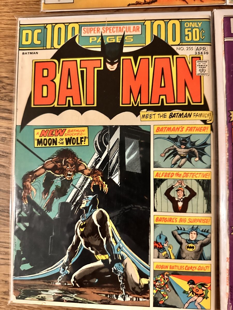 Fumetti: Batman Comics 255, 256, 277, 308  – Usato da Gattikon venduto da 386ComicEmpire 1