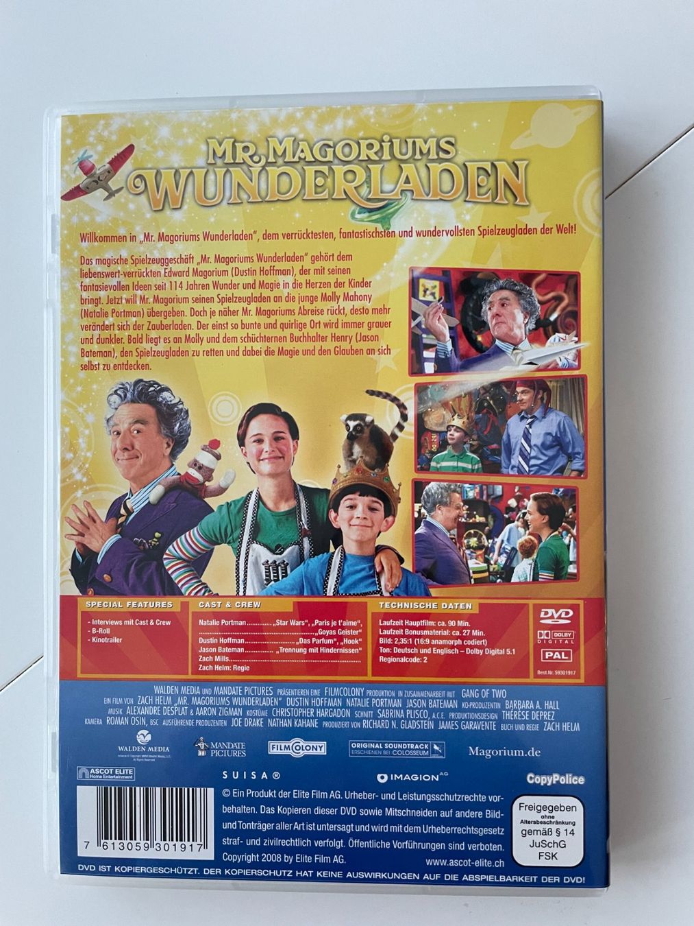 Tutti i DVDs: DVD "Mr. Magoriums Wunderladen" – Usato da Lachen SZ venduto da portbrin 1