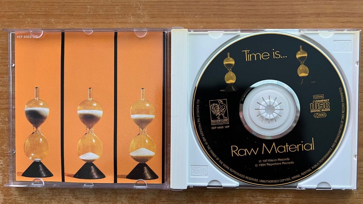 CDs: Raw Material - Time Is... / CD - 1. D-Press. 1994 on CD – Gebraucht aus Gais von soundcave57 2