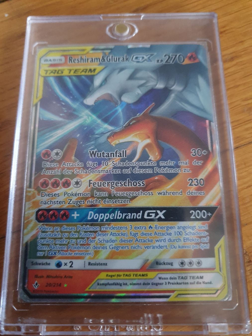 Pokémon Sammelbilder & Trading cards: Reshiram&Glurak – Neu (gemäss Beschreibung) aus Wädenswil von Patomania