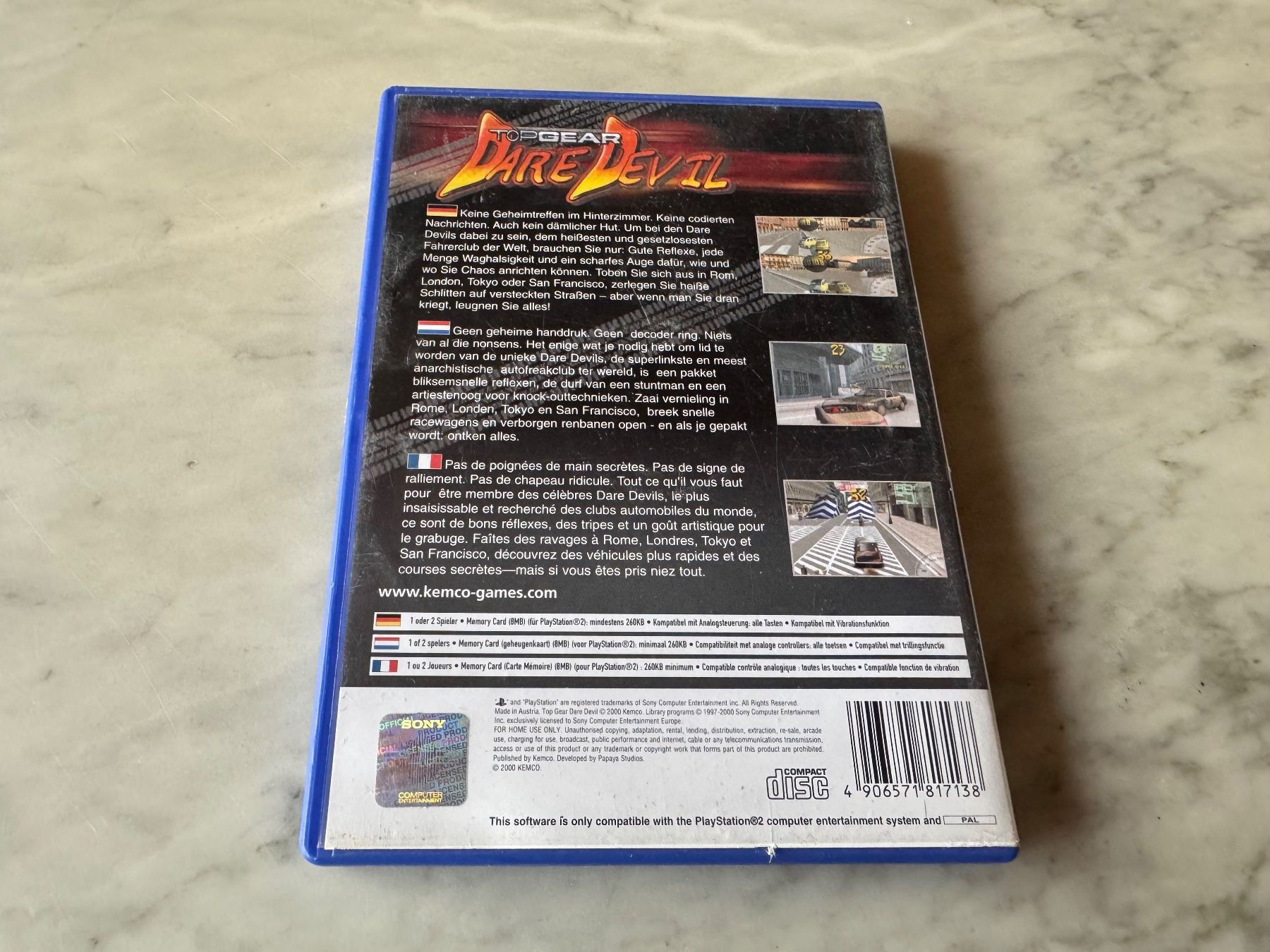 Sony Giochi: TOP GEAR DARE DEVIL SPIEL FÜR PS2 – Usato da hägendorf venduto da twilightprincess 2