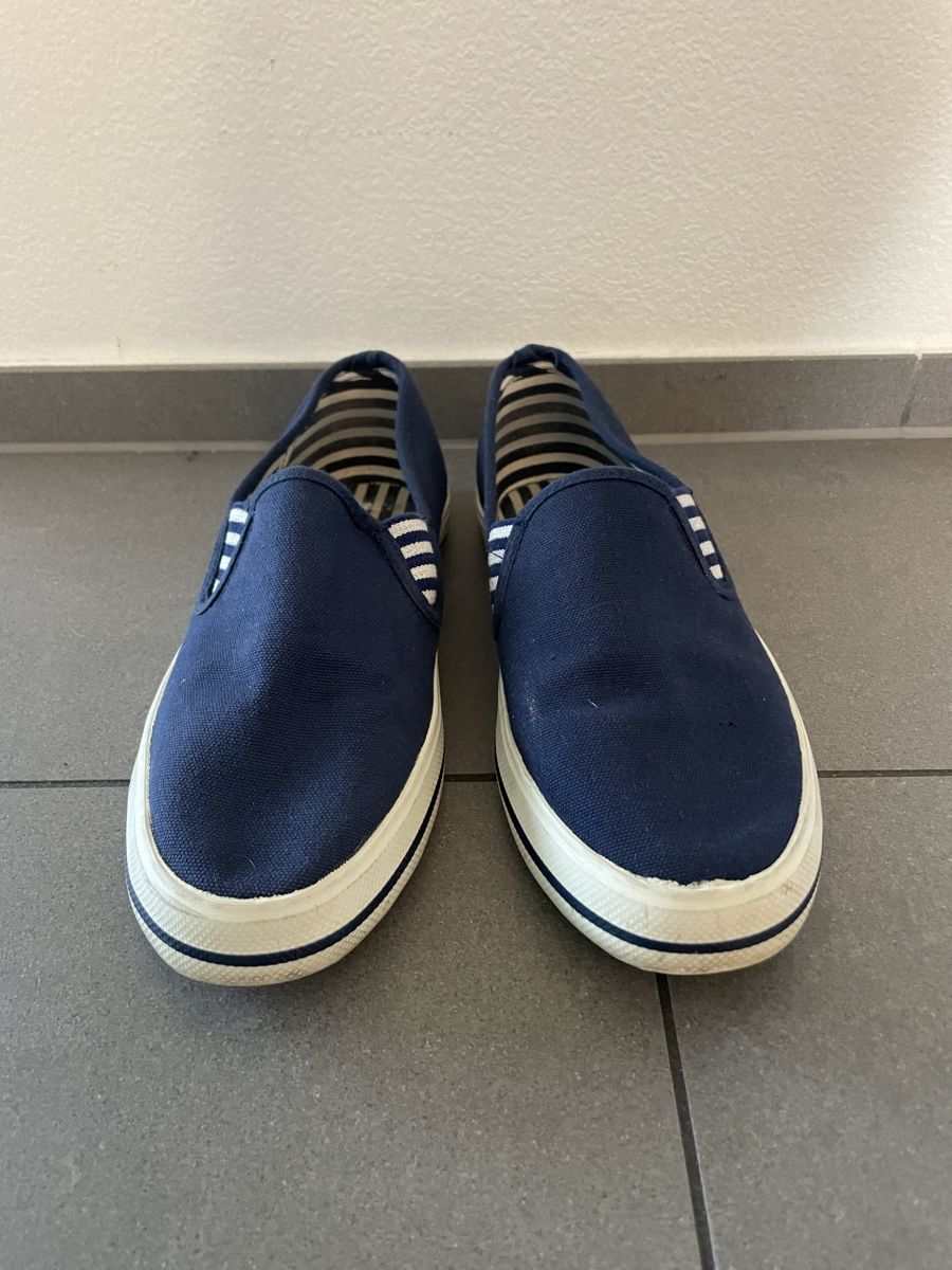 Scarpe da uomo: Sommerliche Stoffschuhe Gr. 40 – Nuovo (secondo la descrizione) da Winterthur venduto da Lili3435