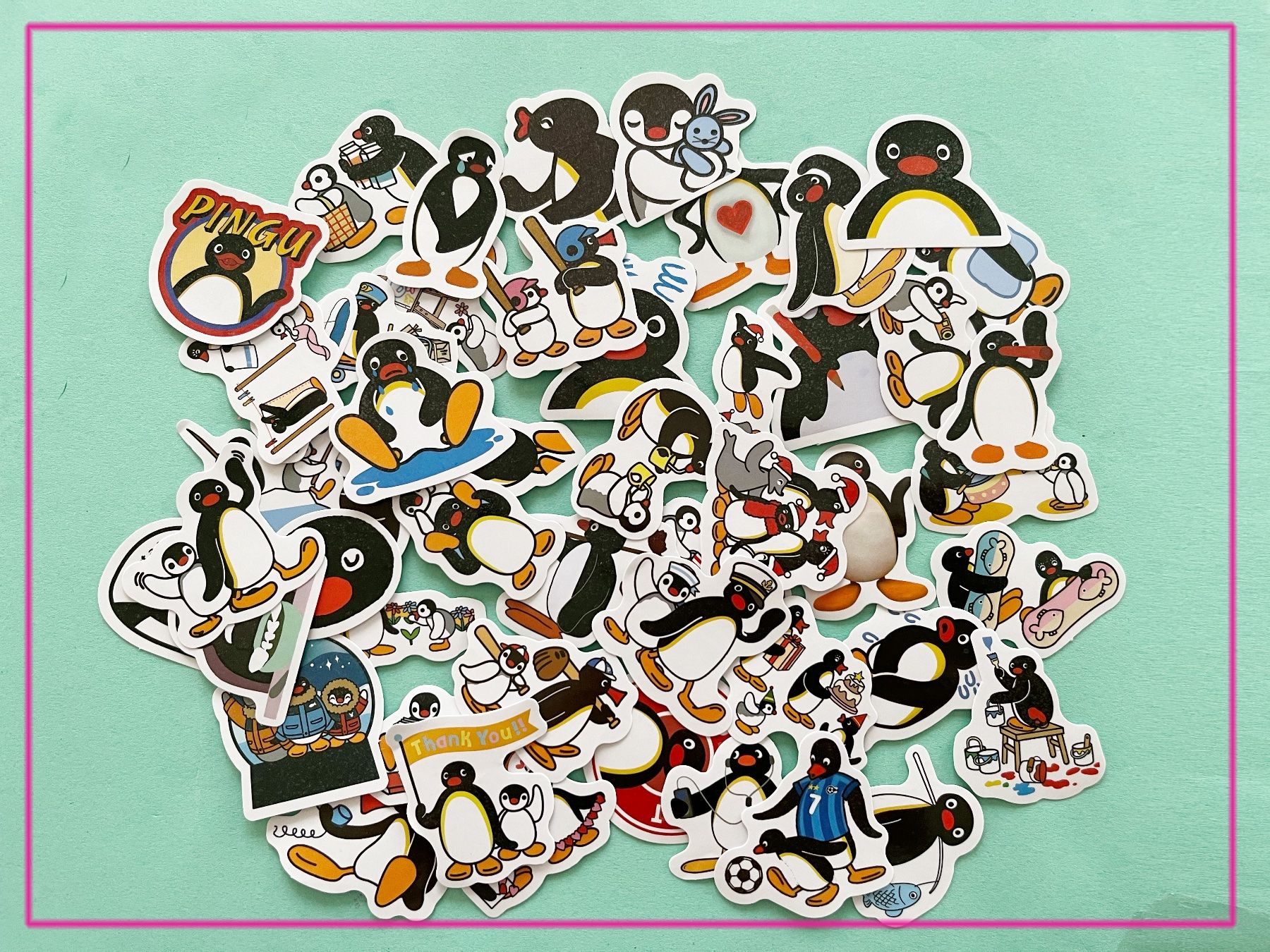 Autocollants: 50x Pingu Kleber – Neuf avec emballage d'origine à Frenkendorf par jazzplatten