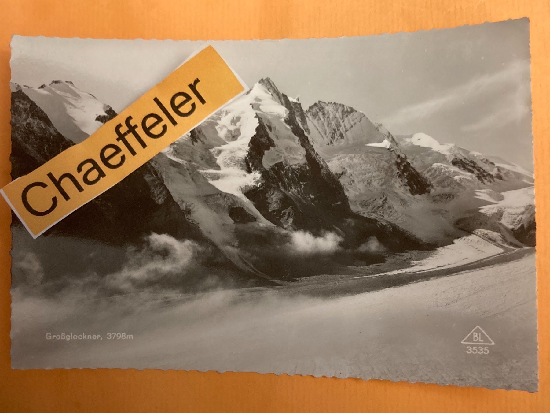 Ansichtskarten: Grossglockner, 3798m – Gebraucht aus Zürich von Chaeffeler