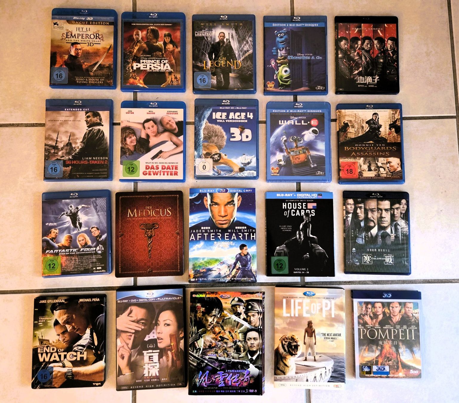 Alle DVDs: BLU-RAY DISC / KLEINE BLU RAY SAMMLUNG – Gebraucht aus Brüttisellen von Nighttrain
