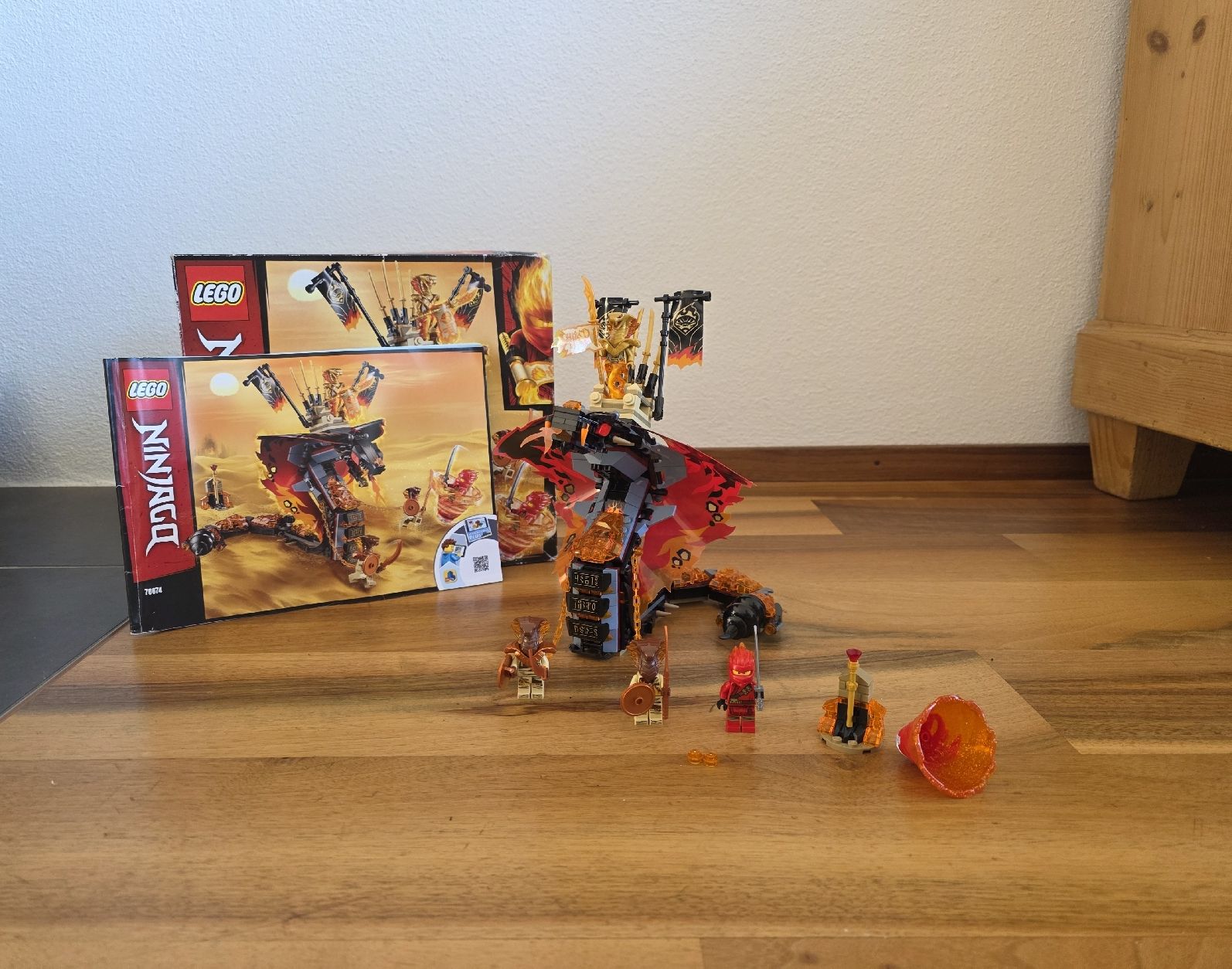 Lego Spielzeuge: Lego Ninjago 70674 Feuerschlange – Gebraucht aus Herisau von 071corinne