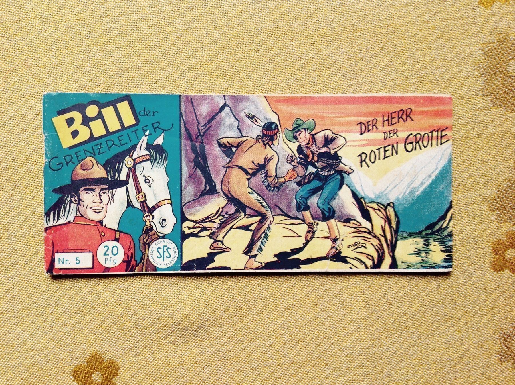 Comics: Bill der Grenzreiter Büchlein Nr 5 – Gebraucht aus Endingen von nathan05