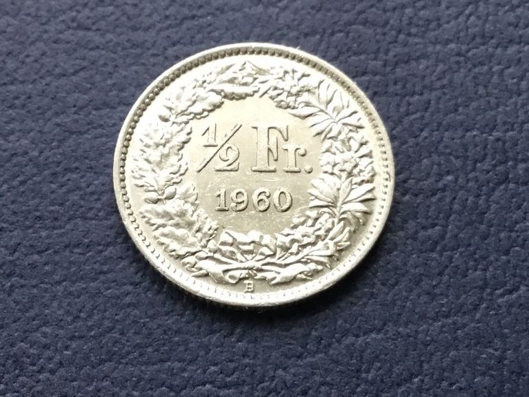 Tutti le monete: 50 Rappen 1960 Stgl – Nuovo (secondo la descrizione) da St. Margrethen SG venduto da alfapeugeot10