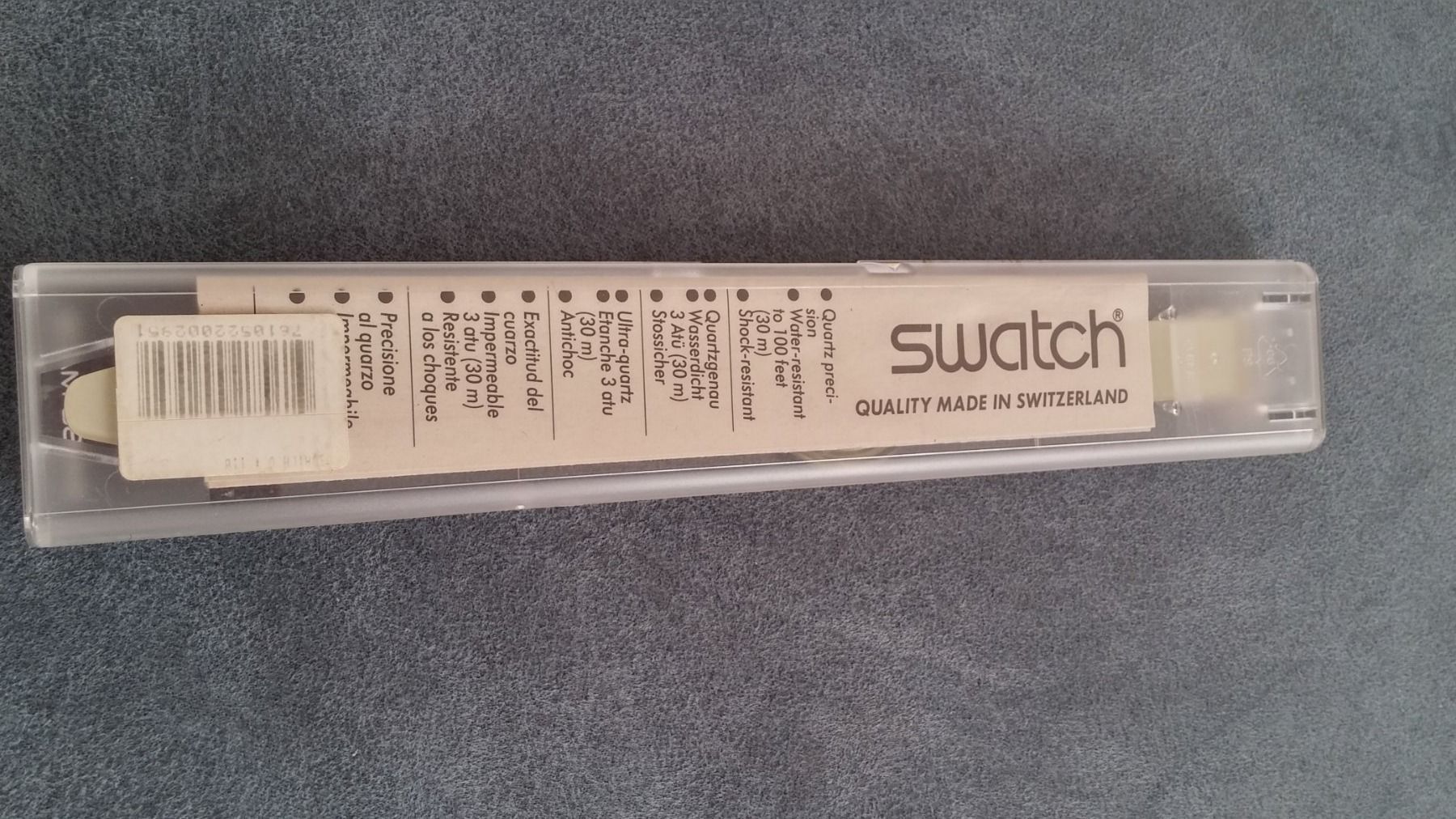 Swatch Uhren: Swatch One Hundred Million Jubiläums-Uhr – Neu und originalverpackt aus Zürich von sendbad 3