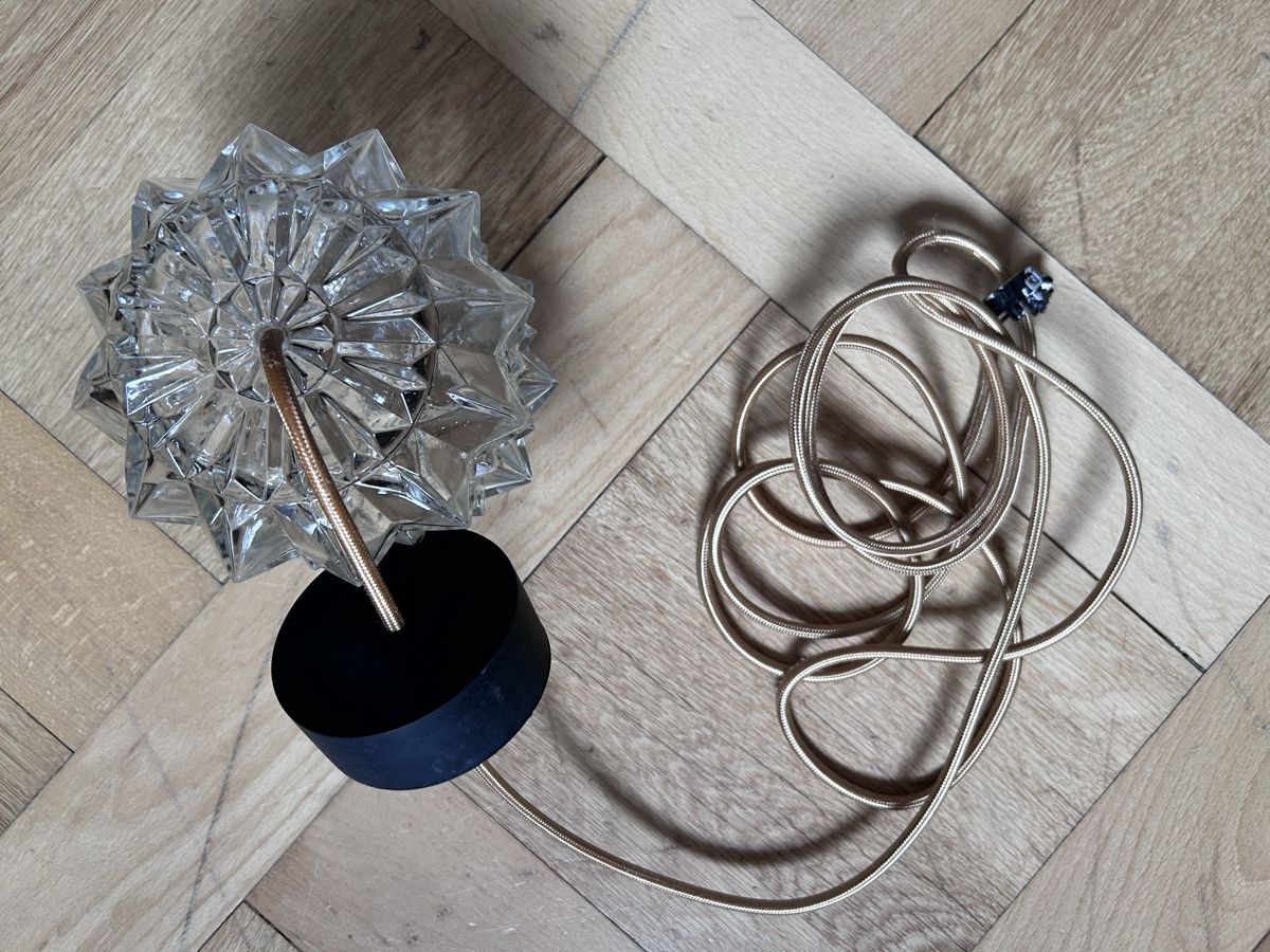 Kronleuchter & Deckenlampen: Deckenlampe Glas Pendelleuchte Mid-Century Stil – Gebraucht aus Zürich von ann_9fv5 5