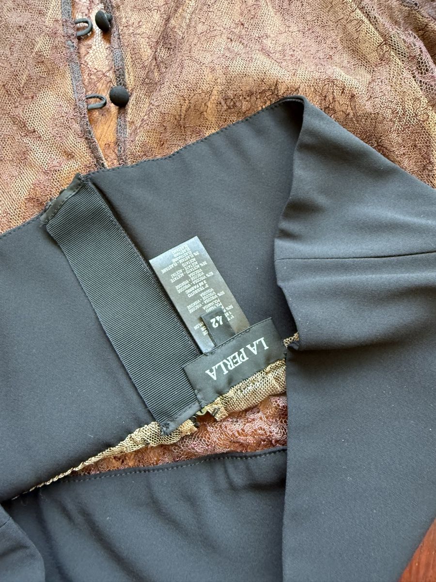 La Perla Tops: Haut La Perla en dentelle marron taille 42 – Neu (gemäss Beschreibung) aus Genève von iry_67wr 3
