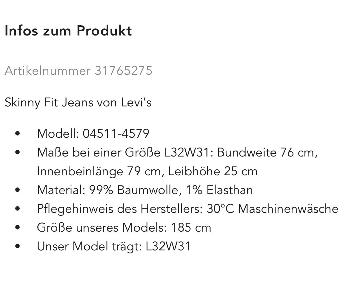 Levi's Jeans: Levis 511 Slim Dark Blue 34/30 – Usato da Wittenbach venduto da bes_k8vr 5