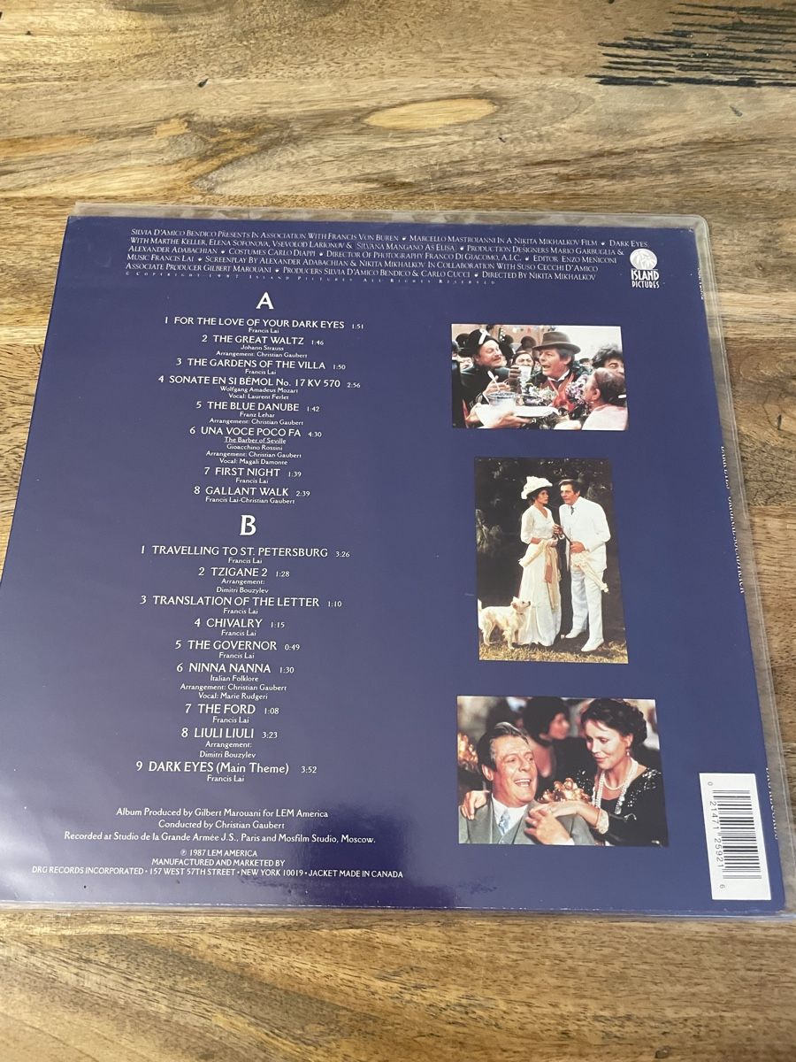 Dischi in vinile: Dark Eyes - Francis Lai – Usato da Hombrechtikon venduto da baersandro 1