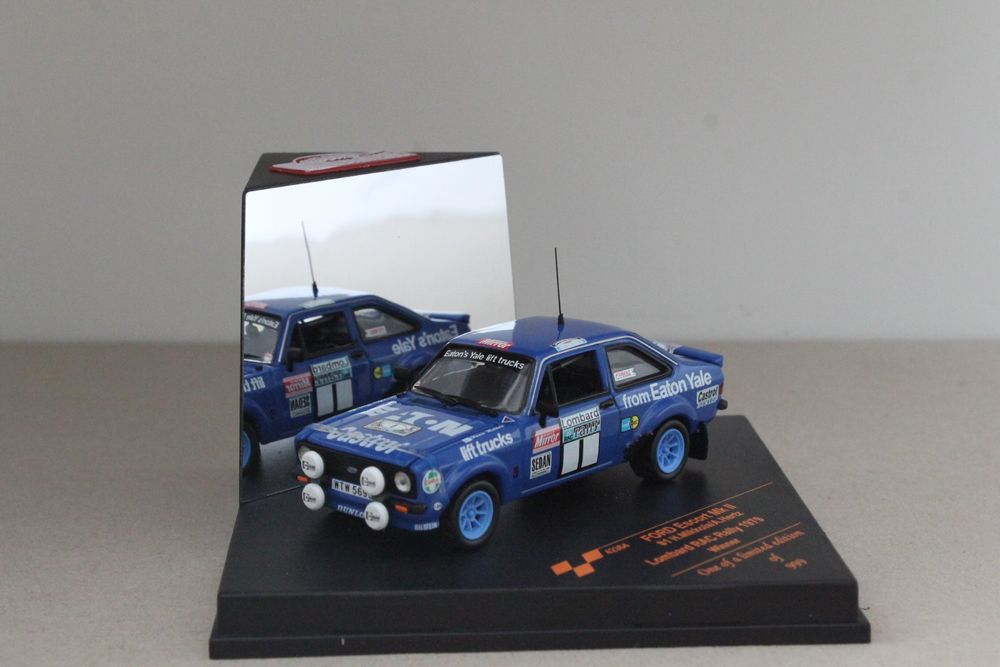 Ford Escort MK II, No.1, Mikkola, RAC rallye 1979 1:43 IXO | Sběratelské modely aut