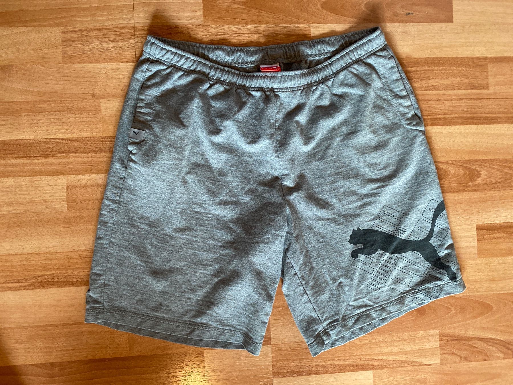 Puma Pantaloni: Puma Kurze Hose Gr. 56/58 grau – Usato da St. Gallen venduto da mai_gd7k