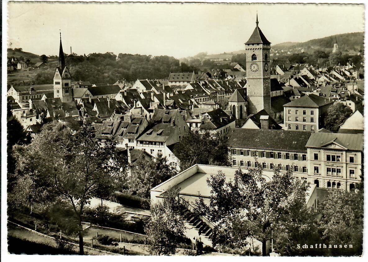 Ansichtskarten: Schaffhausen – Gebraucht aus Hochdorf von Ziegel-16