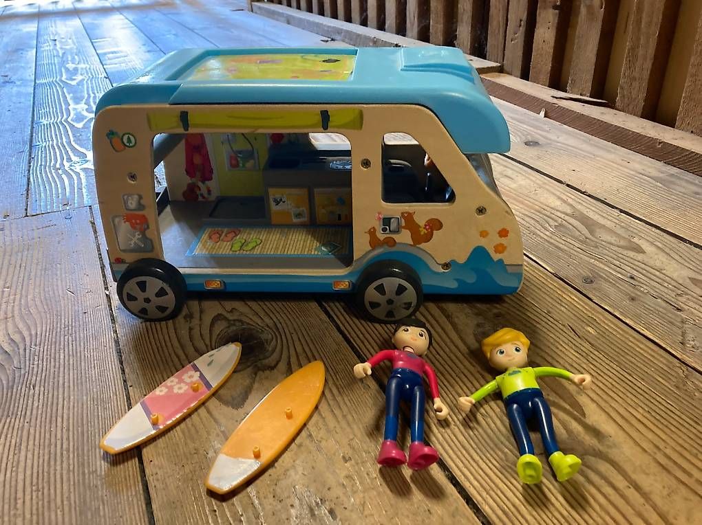 Hape Jouets: Holzcamper von Hape – D'occasion à Luzern par sira.studer