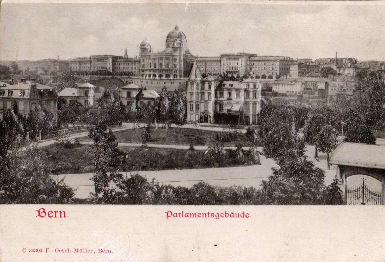 Cartoline postali: Bern - Parlamentsgebäude – Usato da Melano venduto da pisonsdro