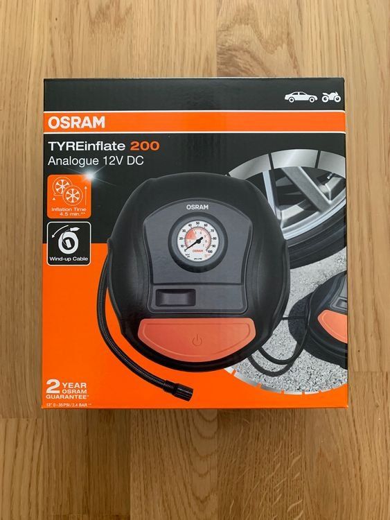Unità & Adattatore: OSRAM TYREinflate 200 neu – Usato da Kleinandelfingen venduto da dom_t7hd